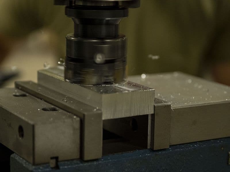 CNC milling in a job shop