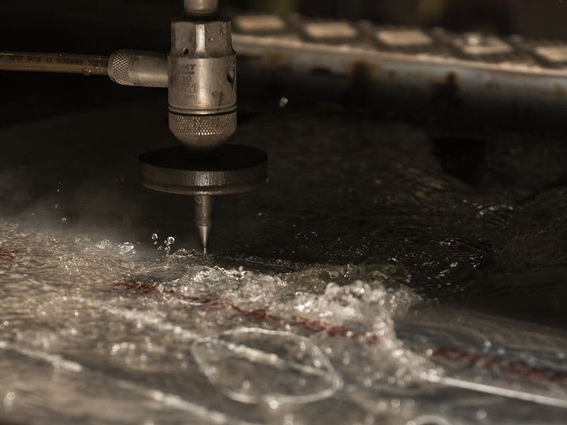 Waterjet cutting in a job shop